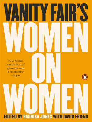 cover image of Vanity Fair's Women on Women